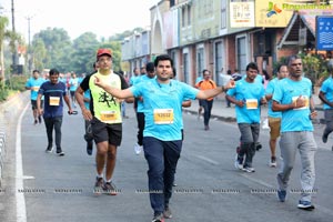 Hyderabad 10k Run Flag Off