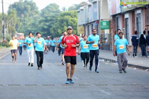 Hyderabad 10k Run Flag Off