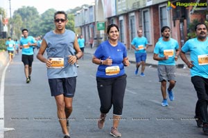 Hyderabad 10k Run Flag Off