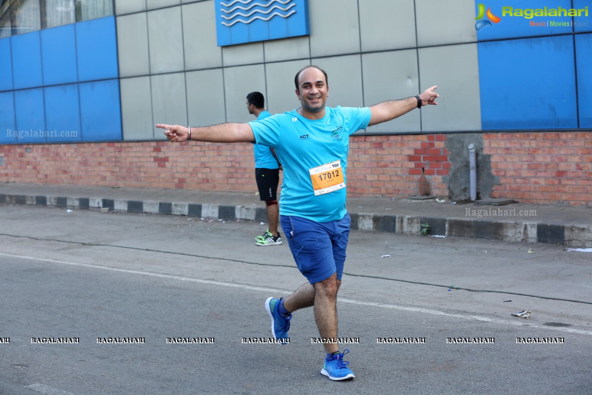 Hyderabad 10k Run 2019 Flag Off