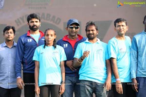 Hyderabad 10k Run Flag Off