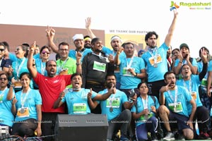 Hyderabad 10k Run Flag Off