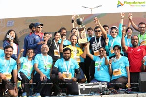 Hyderabad 10k Run Flag Off