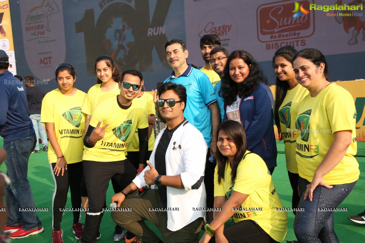 Hyderabad 10k Run 2019 Flag Off