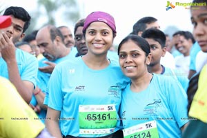 Hyderabad 10k Run Flag Off