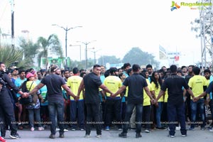 Hyderabad 10k Run Flag Off