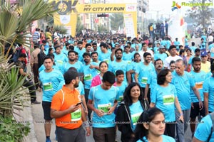 Hyderabad 10k Run Flag Off