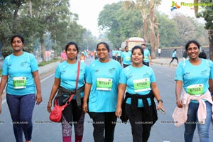 Hyderabad 10k Run Flag Off