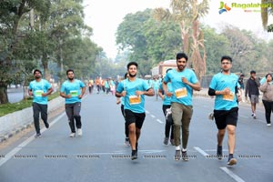 Hyderabad 10k Run Flag Off