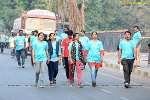 Hyderabad 10k Run Flag Off