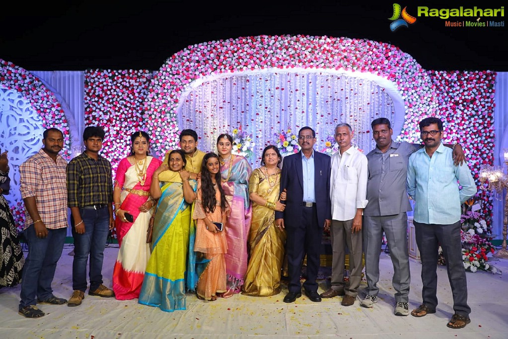 Actor Kaushik Babu - Ratna Bhavya's Wedding Reception