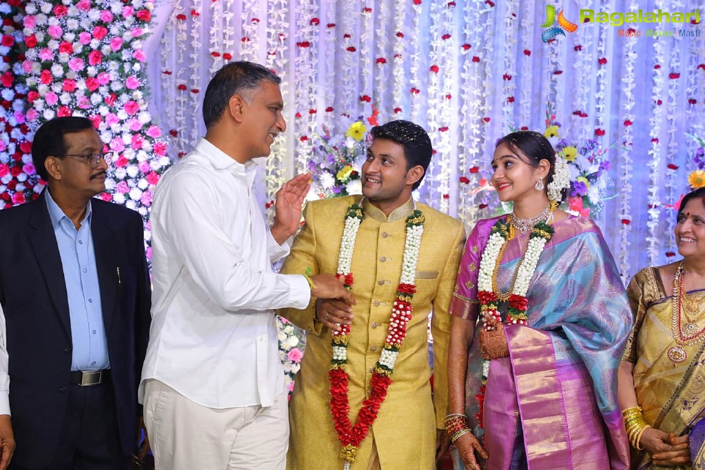 Actor Kaushik Babu - Ratna Bhavya's Wedding Reception