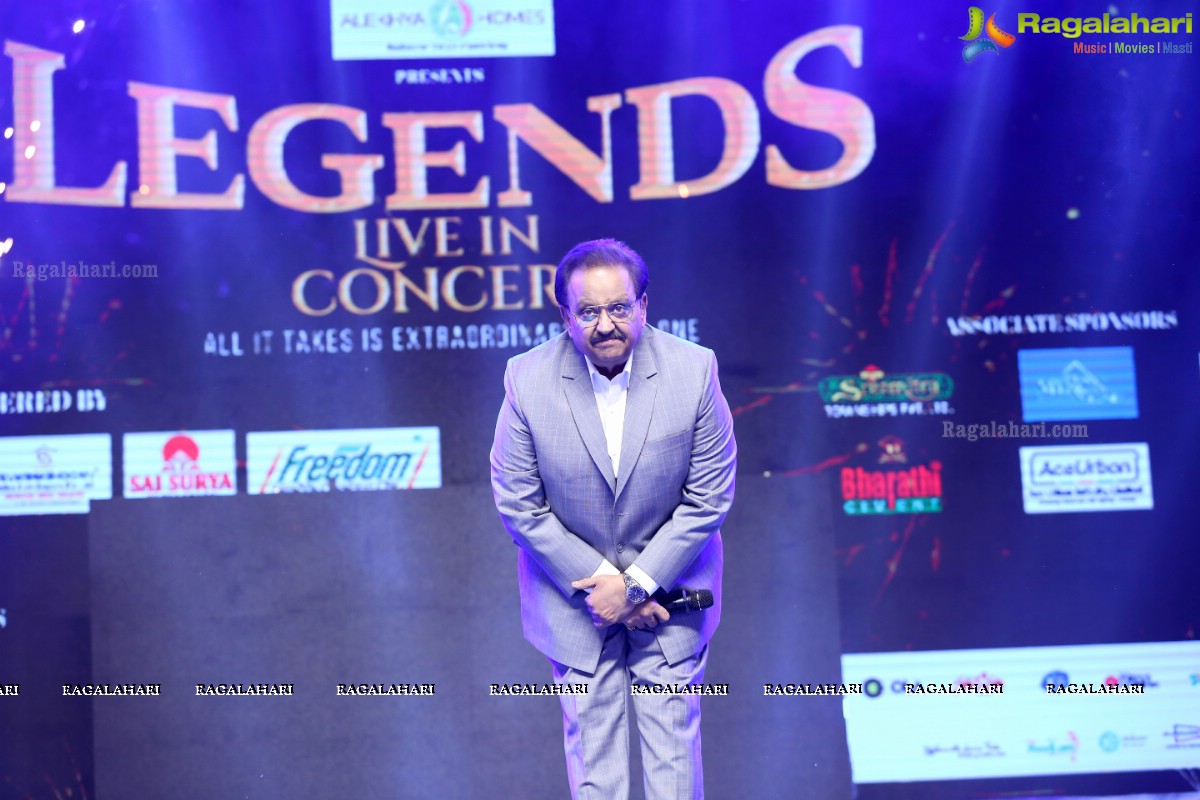 Legends Live In Concert at Gachibowli Stadium