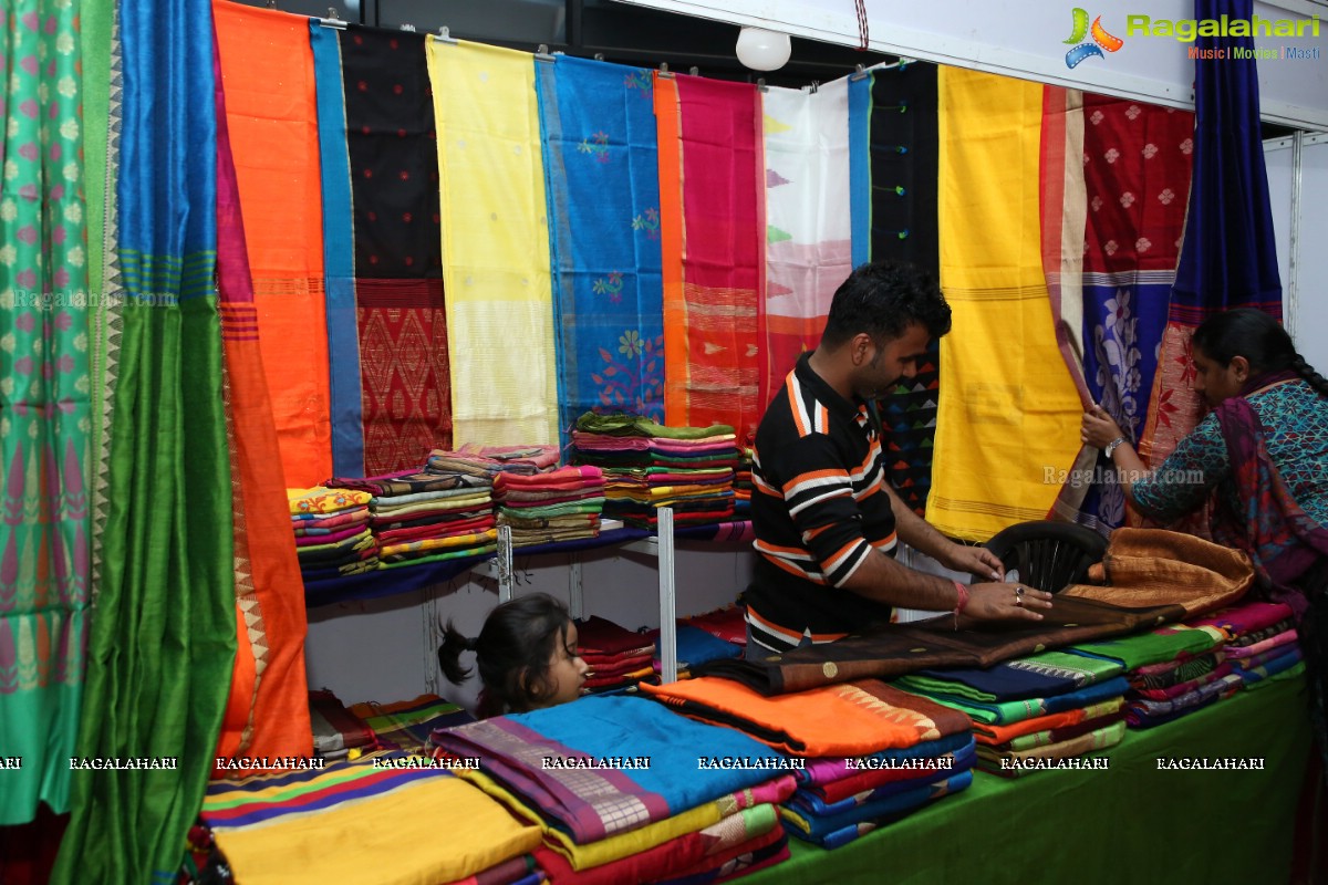 National Silk Expo-2019 Begins at Sri Satya Sai Nigamagamam