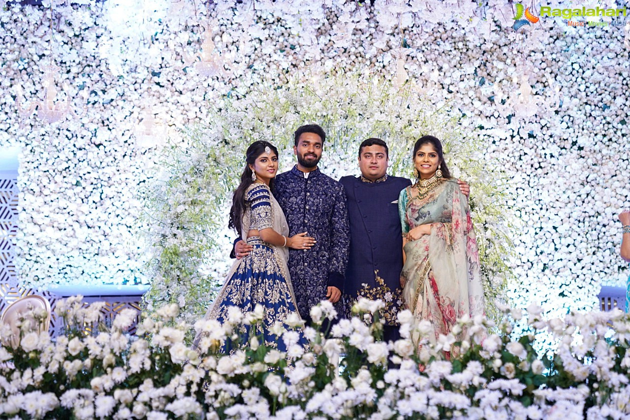 Producer Lakshman Son Ujjwal Engagement Photos