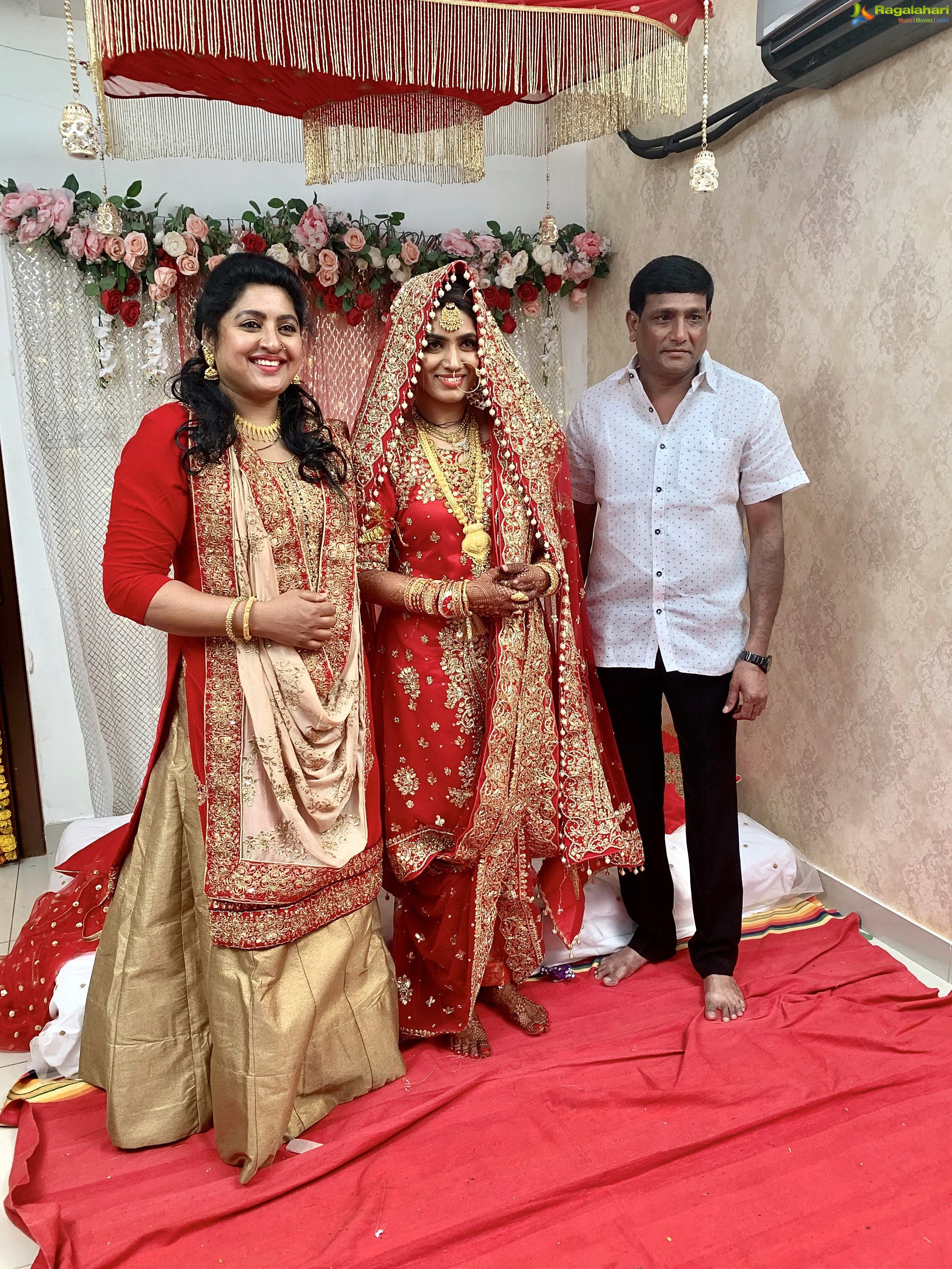 Sana’s Son Syed Anwar Ahmed Wedding Pics