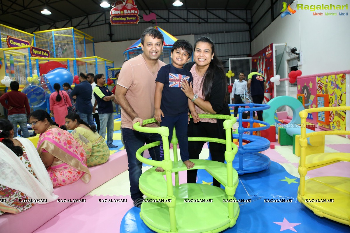 Sim & Sam's Party & Playtown Launch at Necklace Road in Hyderabad