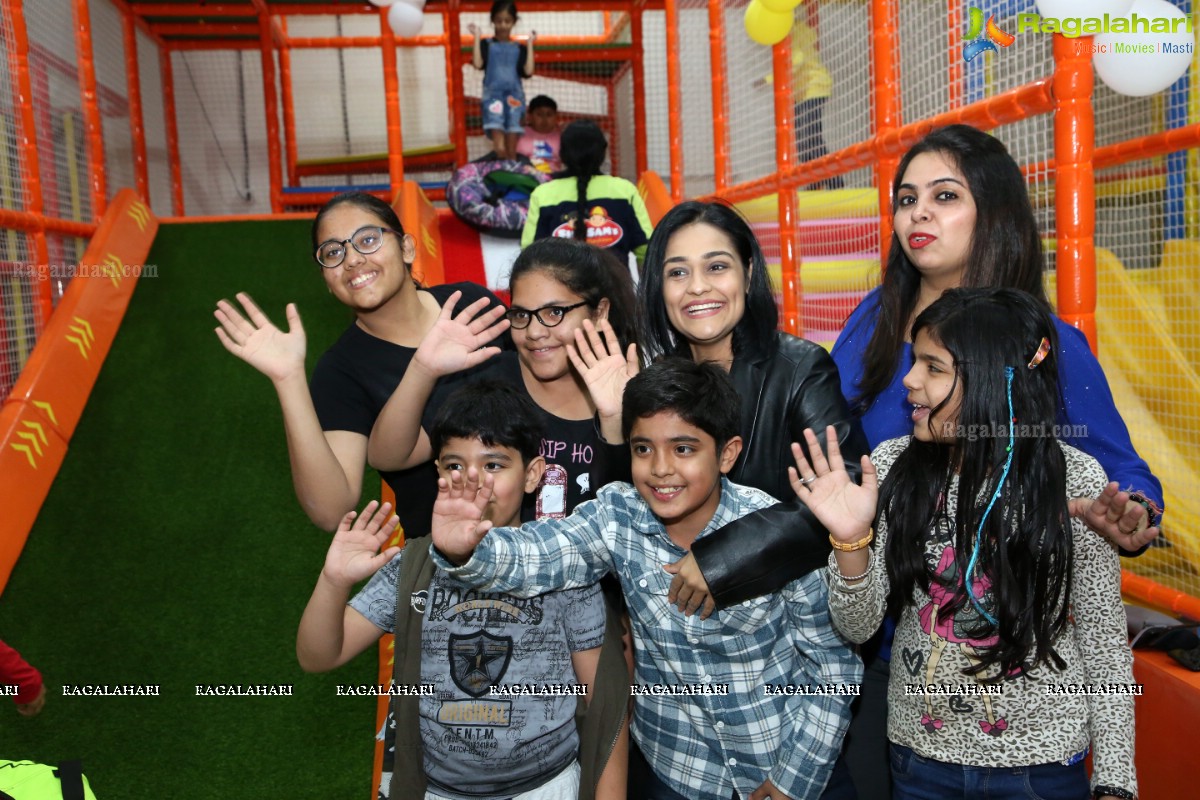 Sim & Sam's Party & Playtown Launch at Necklace Road in Hyderabad