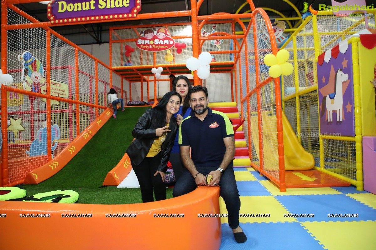 Sim & Sam's Party & Playtown Launch at Necklace Road in Hyderabad