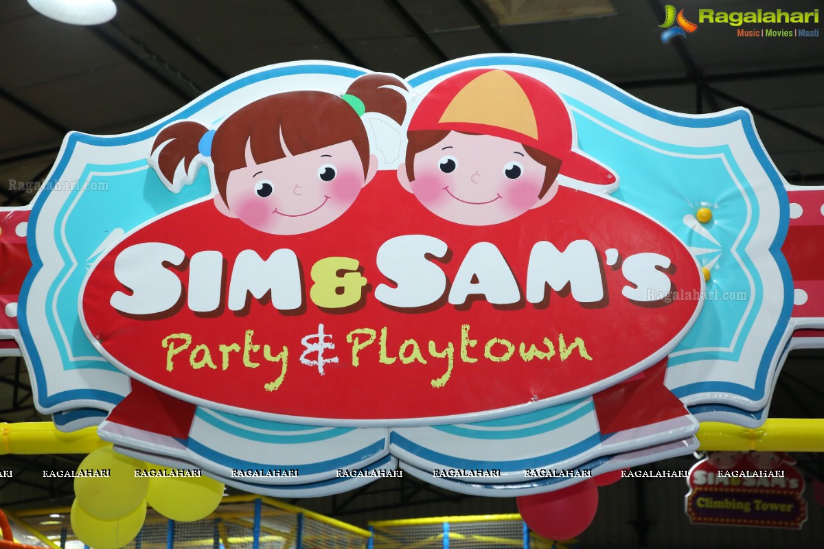 Sim & Sam's Party & Playtown Launch at Necklace Road in Hyderabad