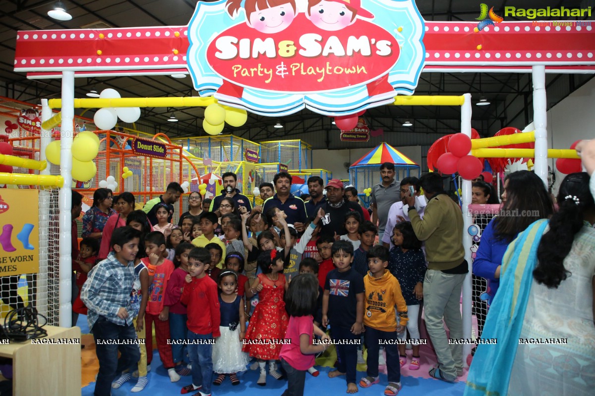 Sim & Sam's Party & Playtown Launch at Necklace Road in Hyderabad