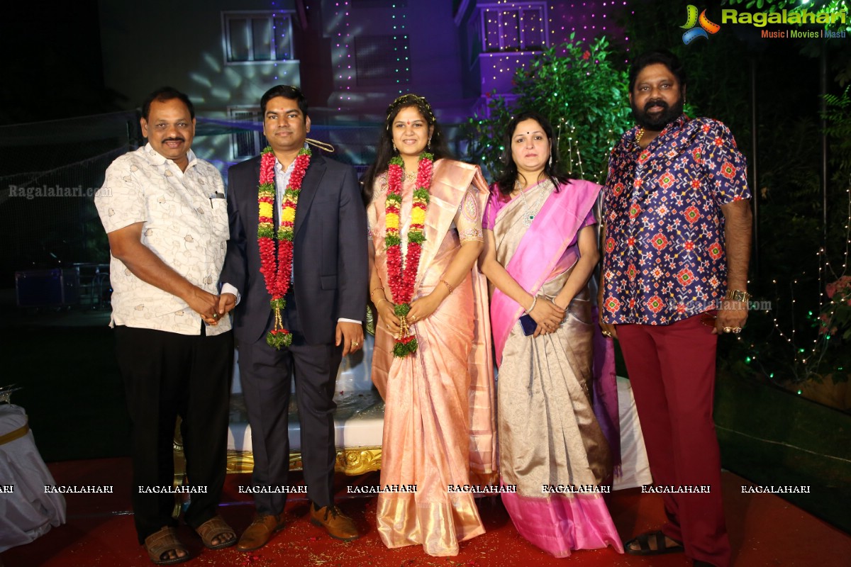 Sindhura & Prasanna Kumar's Wedding Reception