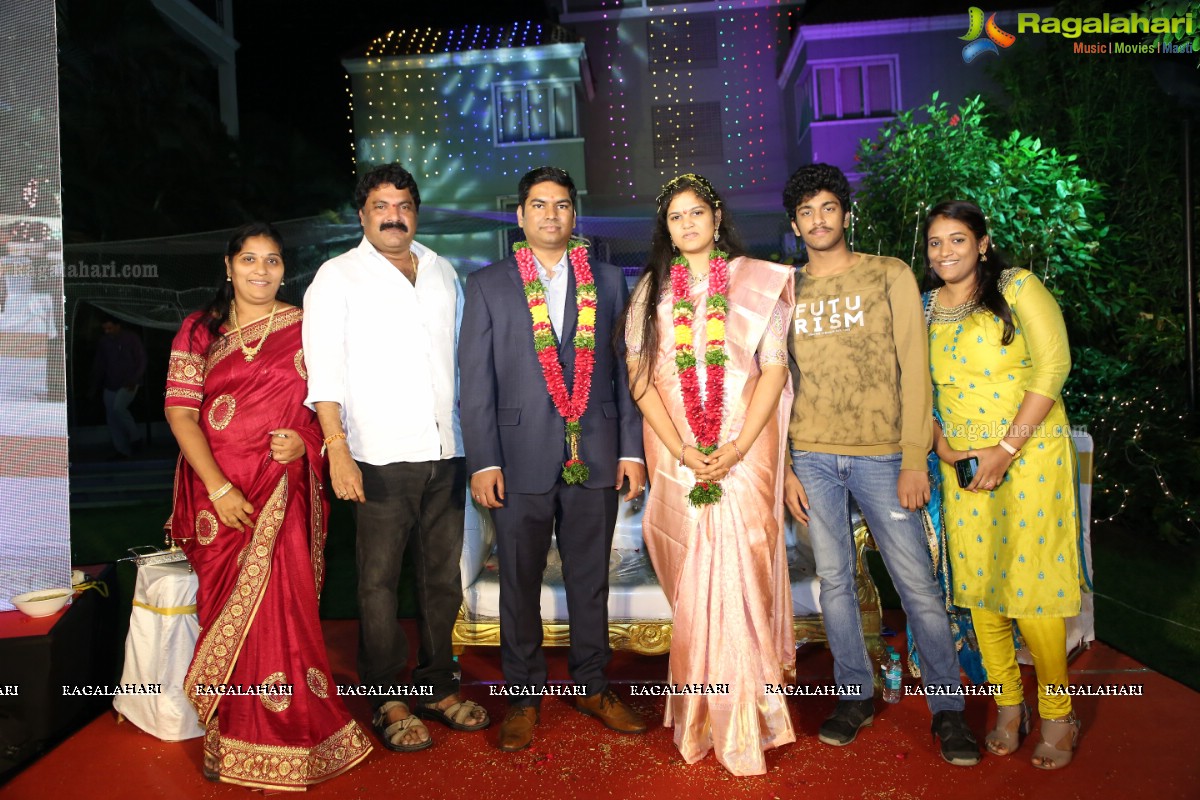Sindhura & Prasanna Kumar's Wedding Reception
