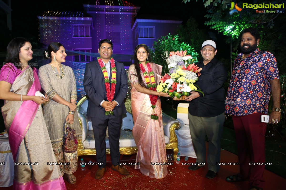 Sindhura & Prasanna Kumar's Wedding Reception