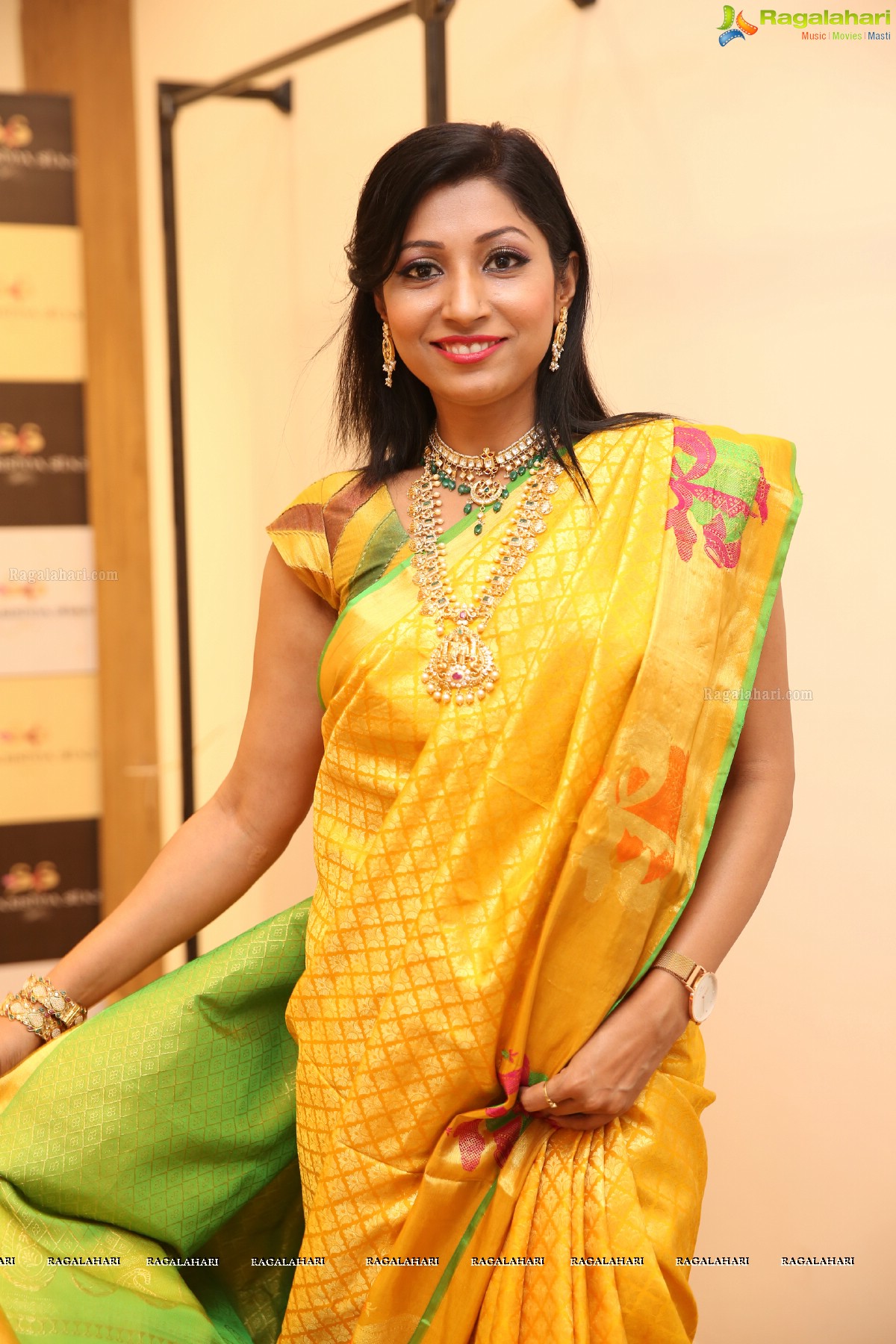 Sri Krishna Silks Exclusive Weaves at Banjara Hills Curtain Raiser & Fashion Showcase