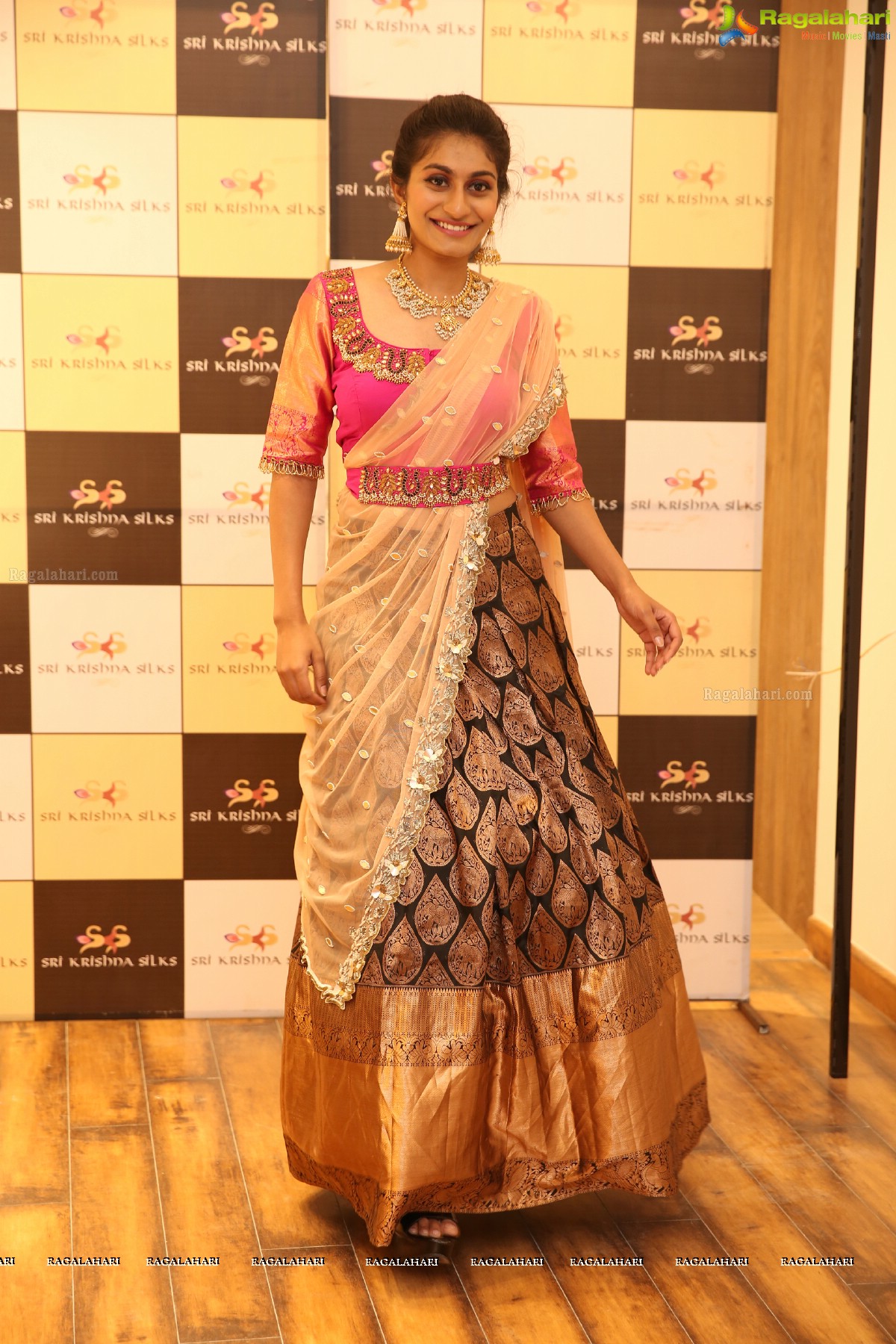 Sri Krishna Silks Exclusive Weaves at Banjara Hills Curtain Raiser & Fashion Showcase