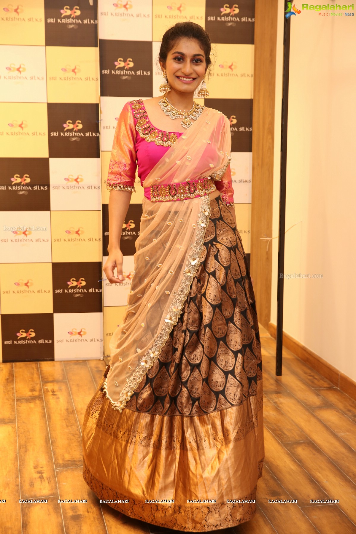 Sri Krishna Silks Exclusive Weaves at Banjara Hills Curtain Raiser & Fashion Showcase