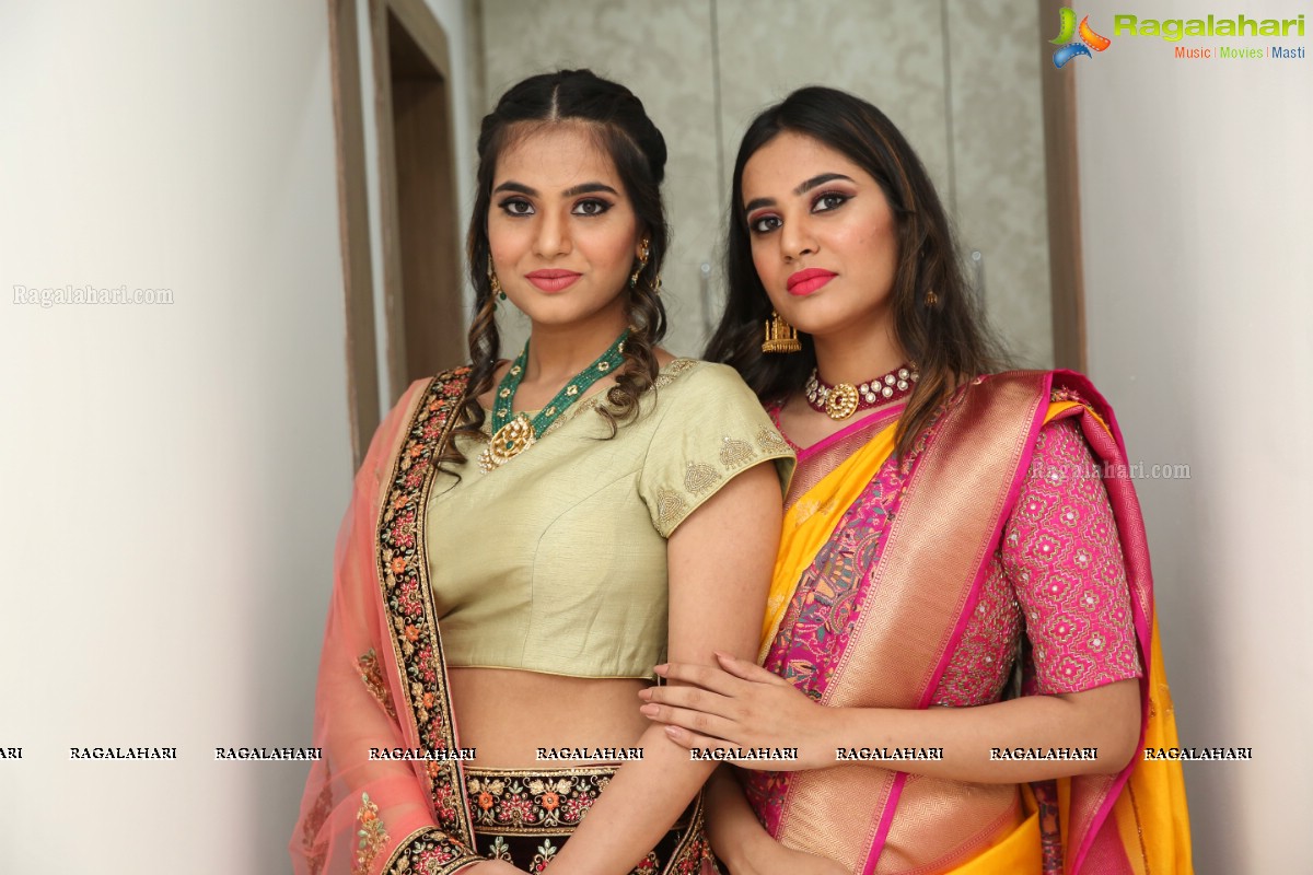 Sri Krishna Silks Exclusive Weaves at Banjara Hills Curtain Raiser & Fashion Showcase