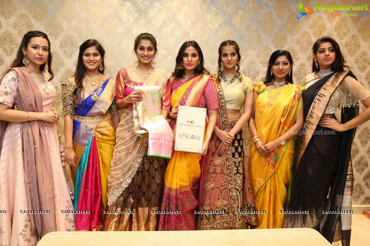 Sri Krishna Silks Exclusive Weaves at Banjara Hills Curtain Raiser & Fashion Showcase