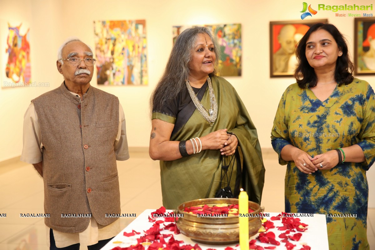 Innovations - Exhibition Of Paintings at State Gallery of Art, Madhapur