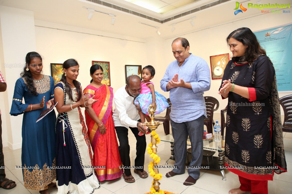 State Art Gallery - Solo Exhibition of Paintings by Swetha G