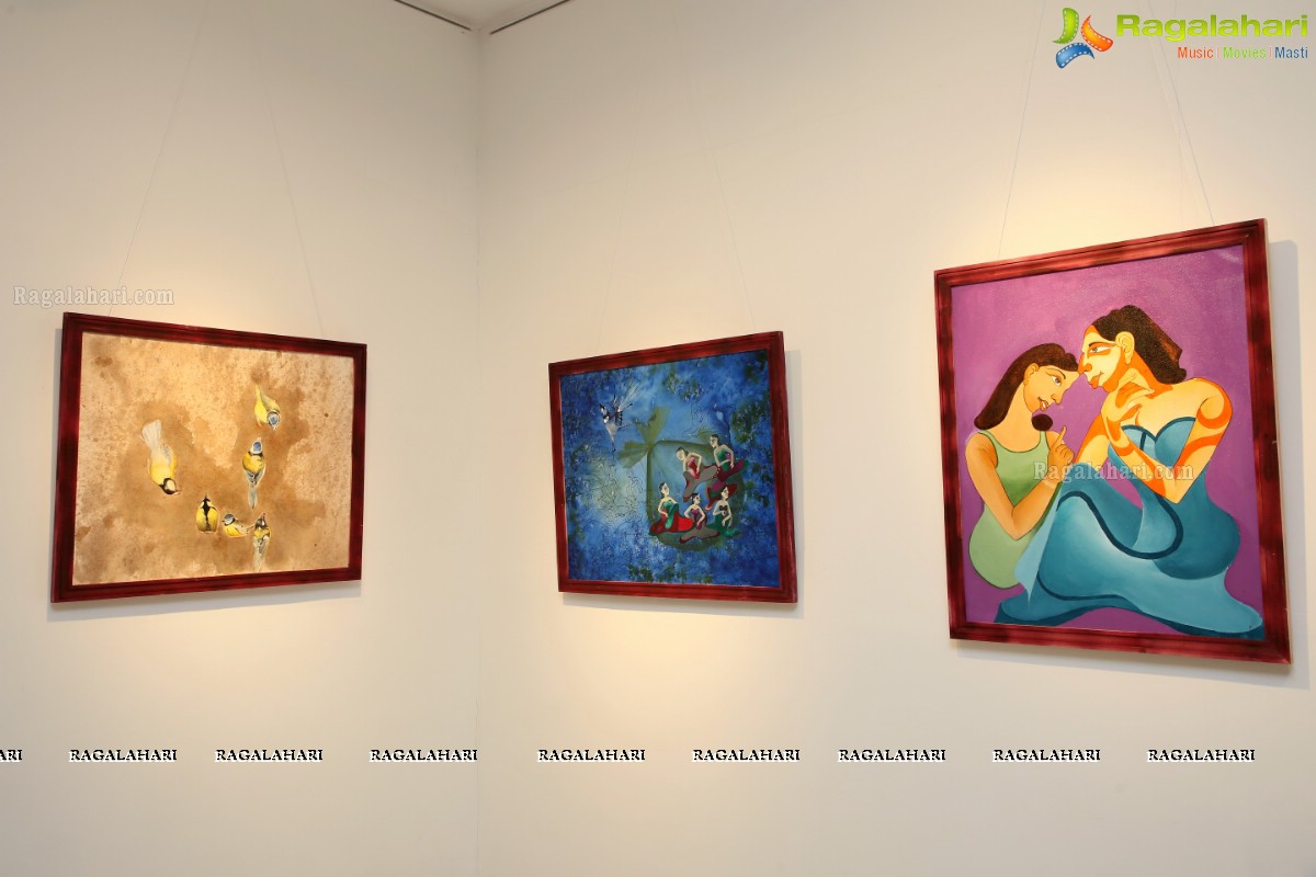 State Art Gallery - Solo Exhibition of Paintings by Swetha G