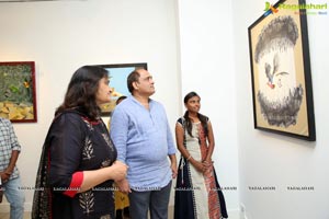 State Art Gallery - Paintings Exhibition by Swetha G