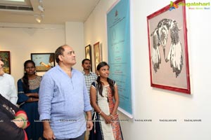 State Art Gallery - Paintings Exhibition by Swetha G