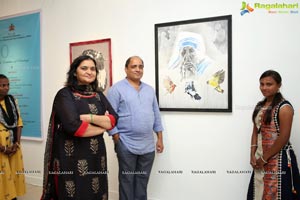 State Art Gallery - Paintings Exhibition by Swetha G