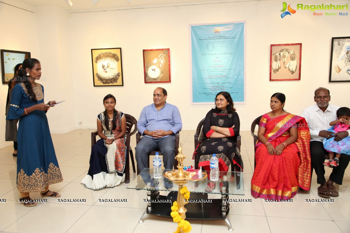 State Art Gallery - Solo Exhibition of Paintings by Swetha G