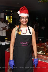 Synergy Group Cake Mixing Event at Taj Vivanta