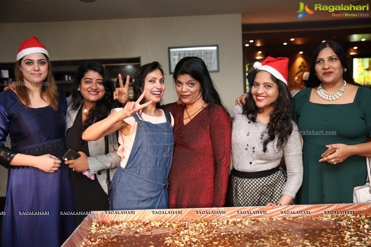 Synergy Group Cake Mixing Event 2019 at Taj Vivanta