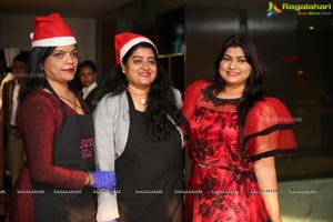 Synergy Group Cake Mixing Event at Taj Vivanta