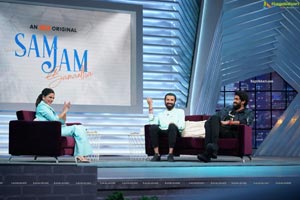 Rana Daggubati, Nag Ashwin, Samantha from the Sets of SamJam