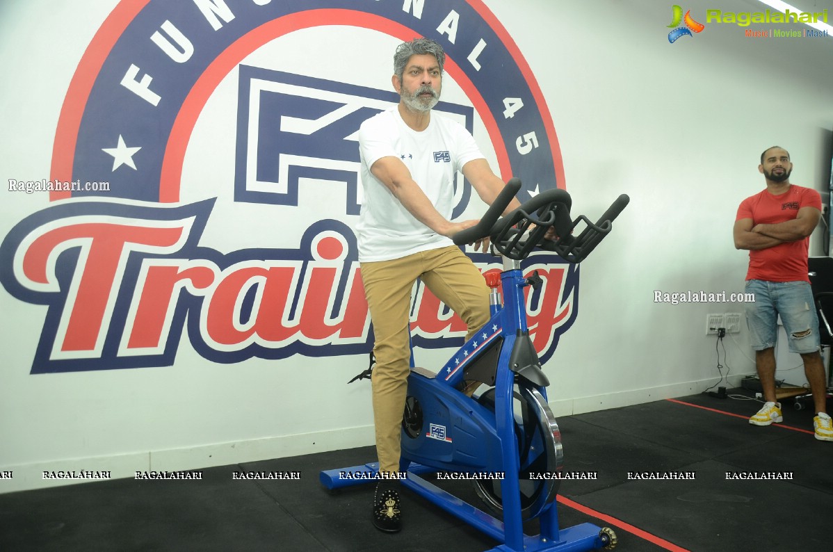 Jagapathi Babu Launches Functional 45 (F45) Gym at Srinagar Colony