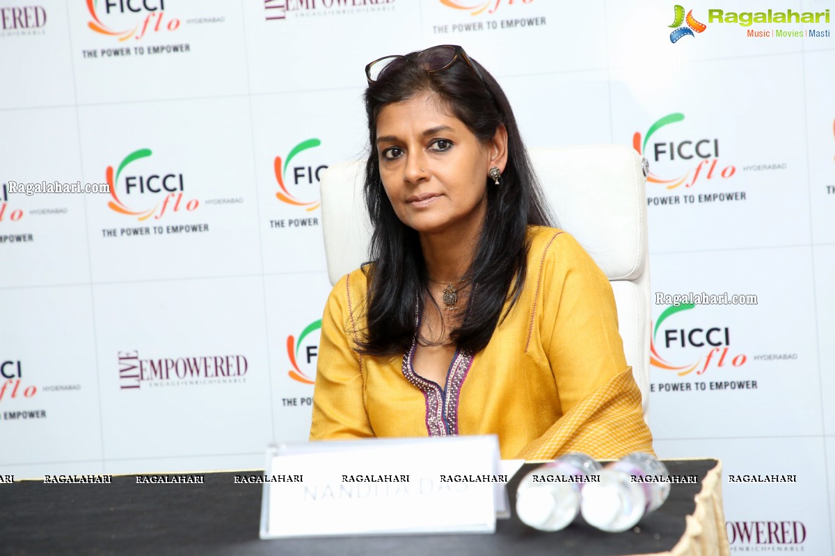 FICCI FLO Interactive Session with Ms. Nandita Das at The Park, Hyderabad