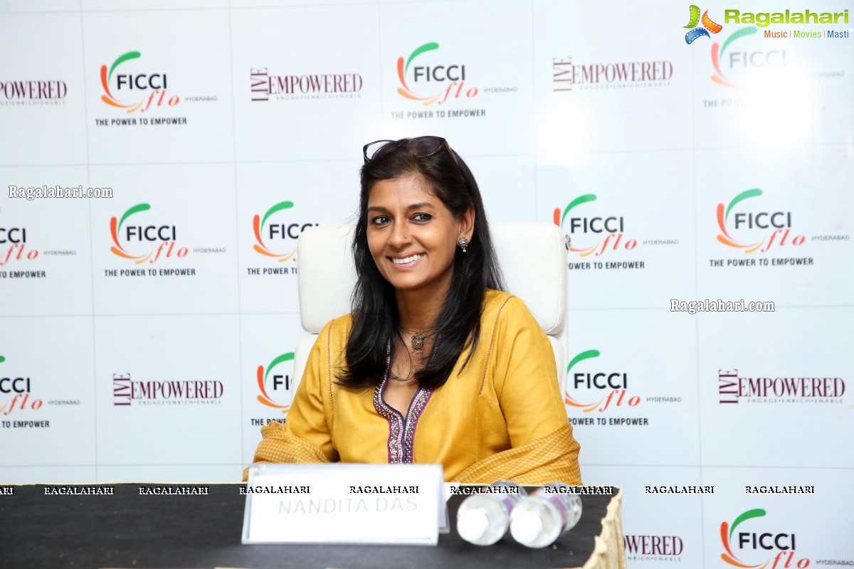 FICCI FLO Interactive Session with Ms. Nandita Das at The Park, Hyderabad