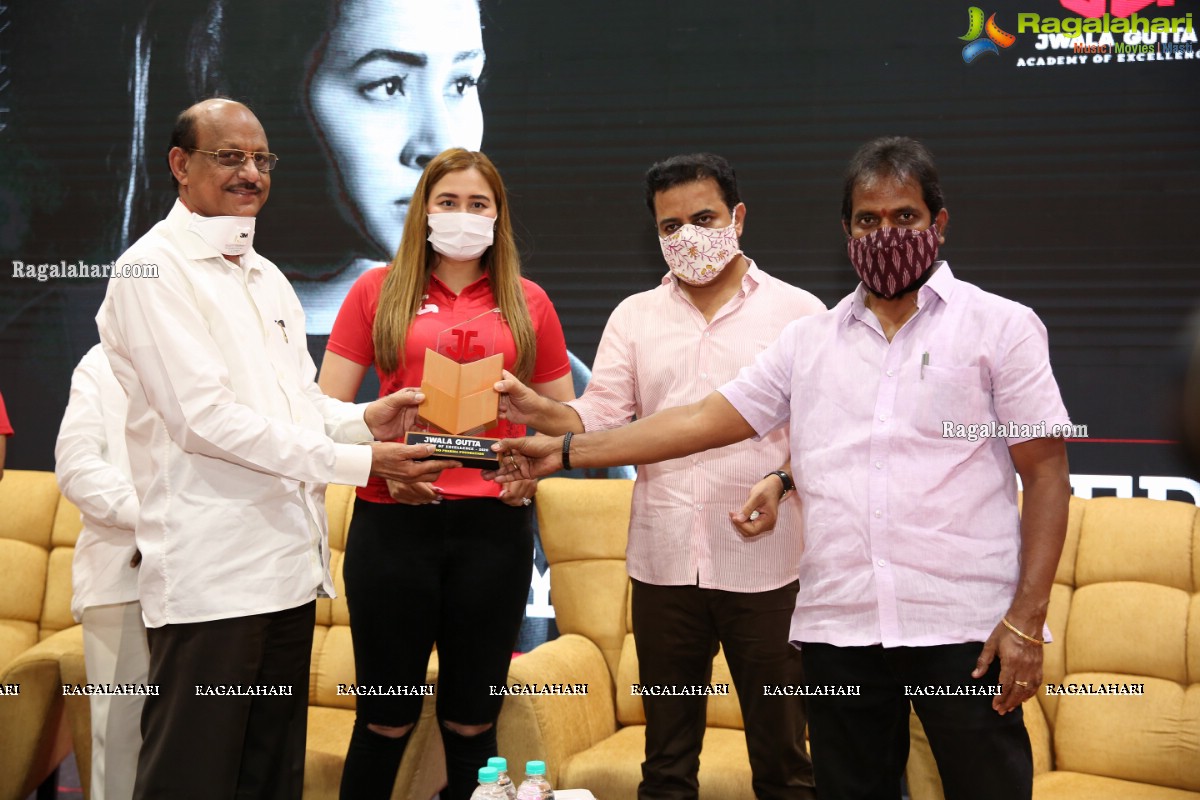 Jwala Gutta Academy Of Excellence Launch at Himayat Nagar