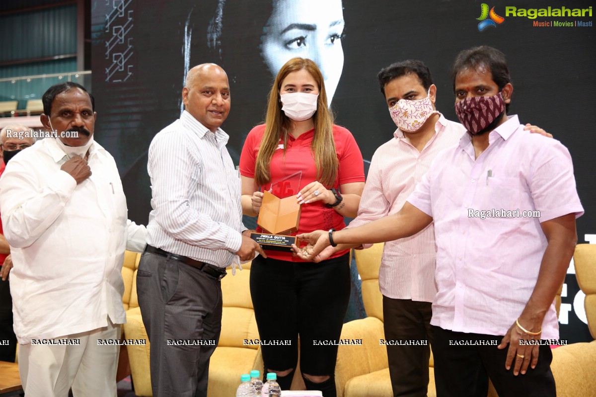 Jwala Gutta Academy Of Excellence Launch at Himayat Nagar