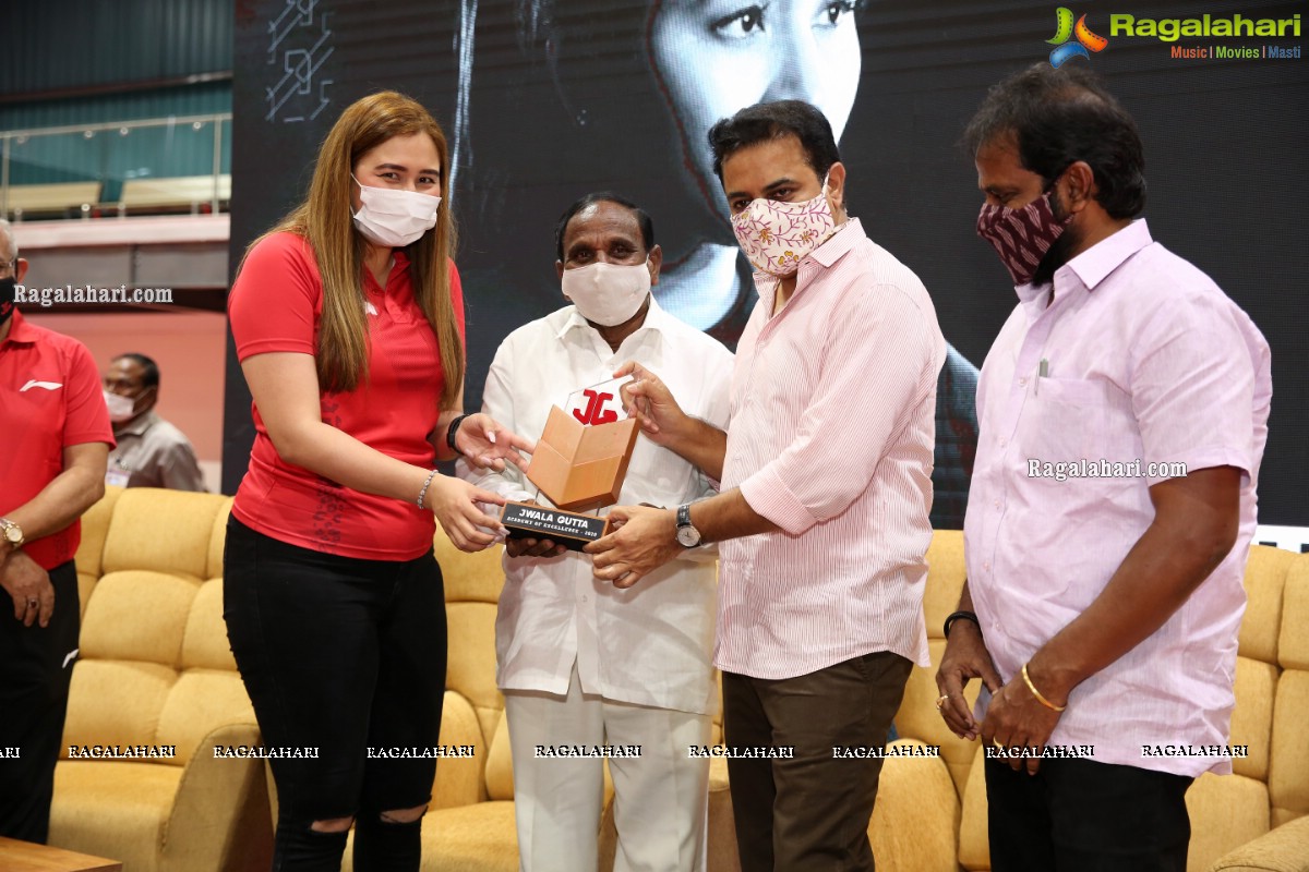 Jwala Gutta Academy Of Excellence Launch at Himayat Nagar